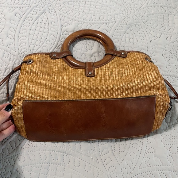 Fossil Rattan Purse - Picture 2 of 7